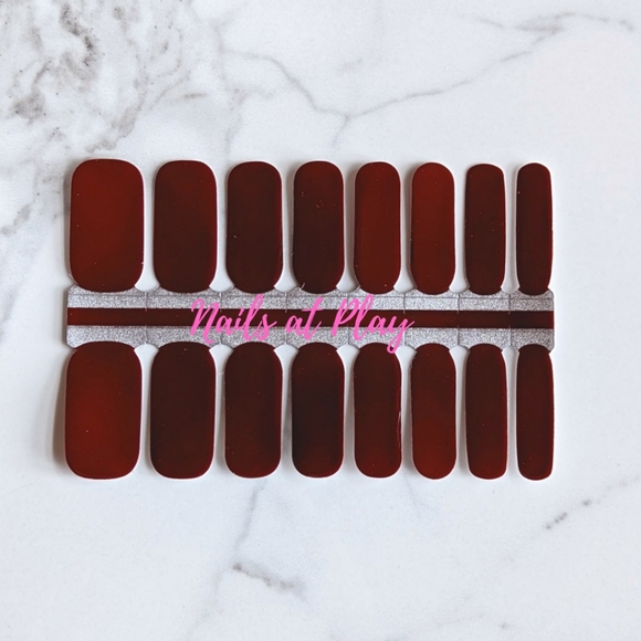 5 for $15 Nail Wraps- Coco Bar (Solid Color) - Picture 1 of 4